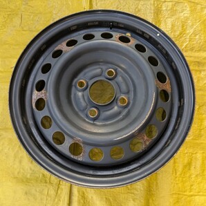 ホンダ 純正 鉄ホイール 14インチ 5.5J +50 100 4穴 1本 フリード 純正 送無