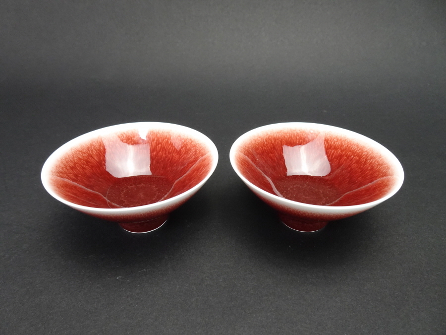 台湾 蔡曉芳 暁芳窯 赤絵龍波文 梅瓶 D 6086E Yahoo!オークション -「暁芳窯」の落札相場・落札価格