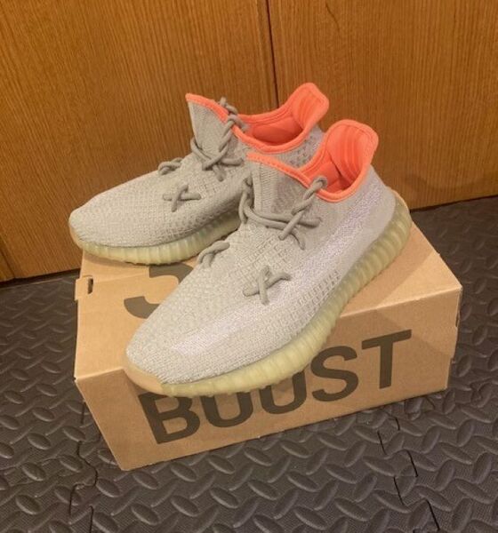 ☆ adidas YEEZY BOOST 350 V2 DESERT SAGE アディダス イージーブースト スニーカー 26.5 ☆