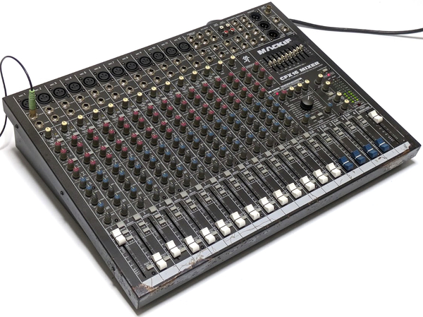【送料無料】 MACKIE マッキー CFX16 アナログ ミキサー 16CH 16 CHANNEL COMPACT INTEGRATED LIVE SOUND MIXER