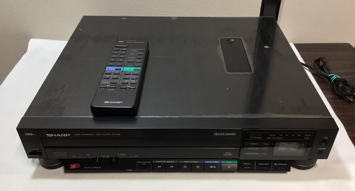 【超超超稀少/デッドストック】SHARP シャープ VHD VP-R70B Yahoo!オークション -「(シャープ sharp) (vhd vp vo)」(映像