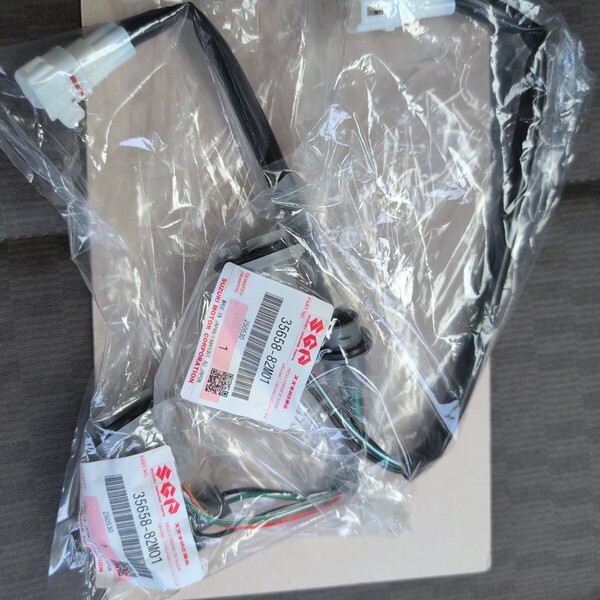 ①即決送料込み 2本左右セット キャリー DA16Tテールランプハーネスソケットスズキ純正品番35658-82M01⑦