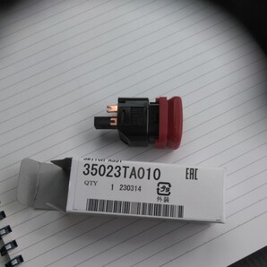 w即決送料込み 新品スバルサンバーKS4.TT2 4WDスイッチ四駆切り替えギヤシフトスイッチ純正品番35023TA010⑦