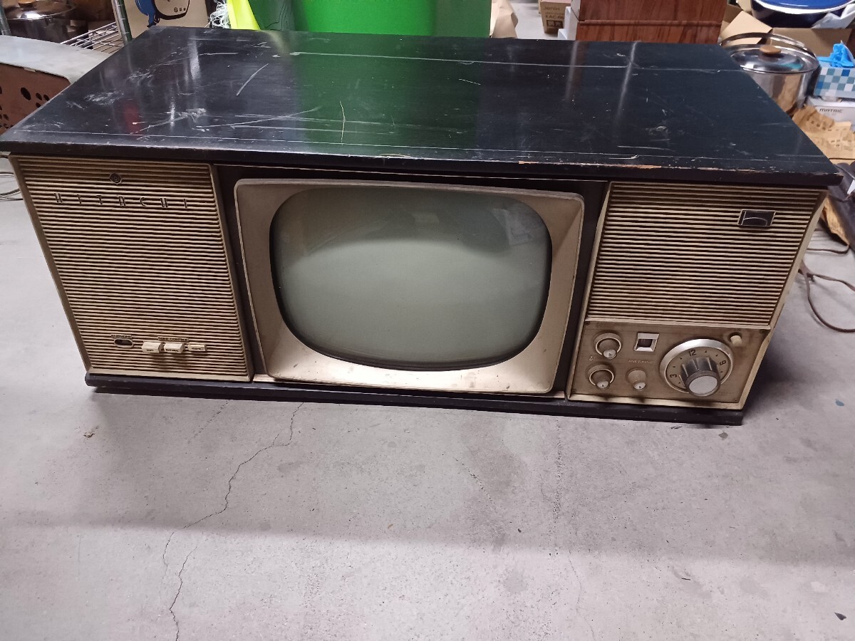 日立 テレビ台 故障あり 昭和レトロ Yahoo!オークション -「日立 レトロ テレビ」(アンティーク