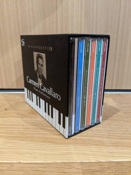 カーメン・キャバレロ ピアノ全集 Carmen Cavallaro Paino Collection CD-BOX CD 全6巻 小冊子(アーティスト解説/曲目解説/・・・)