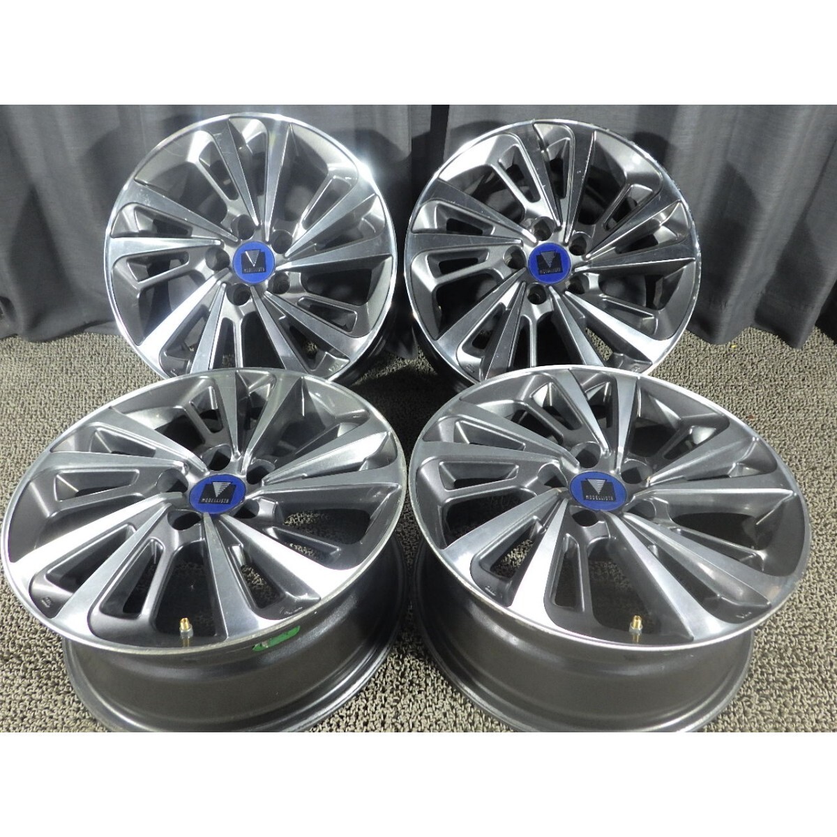 モデリスタ 6Jー15 5H 100 中古2本 Yahoo!オークション -「スピン」(15インチ) (ホイール)の落札