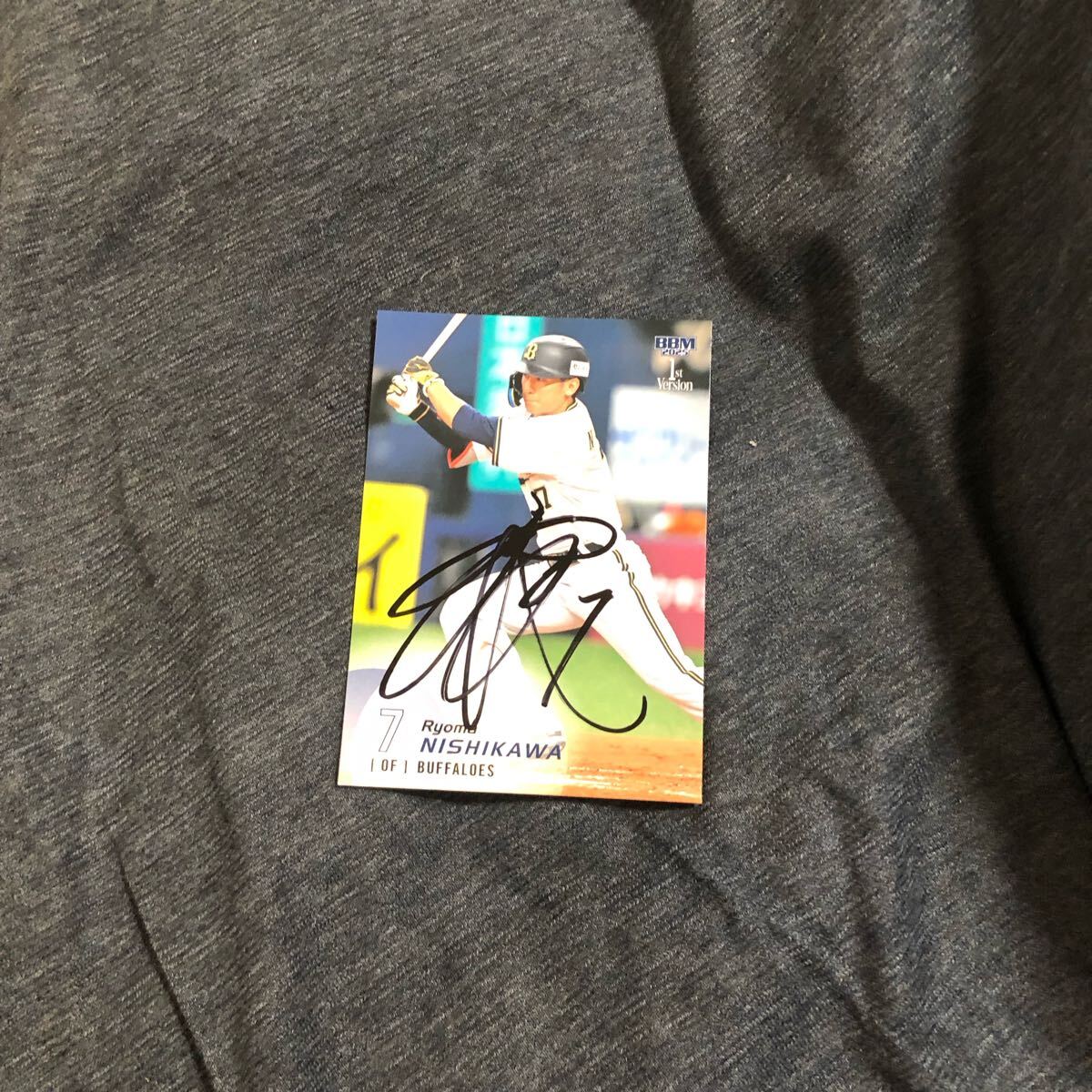 西川龍馬直筆サインサヨナラTシャツ 西川龍馬直筆サインサヨナラTシャツ 西川龍馬直筆サインサヨナラ