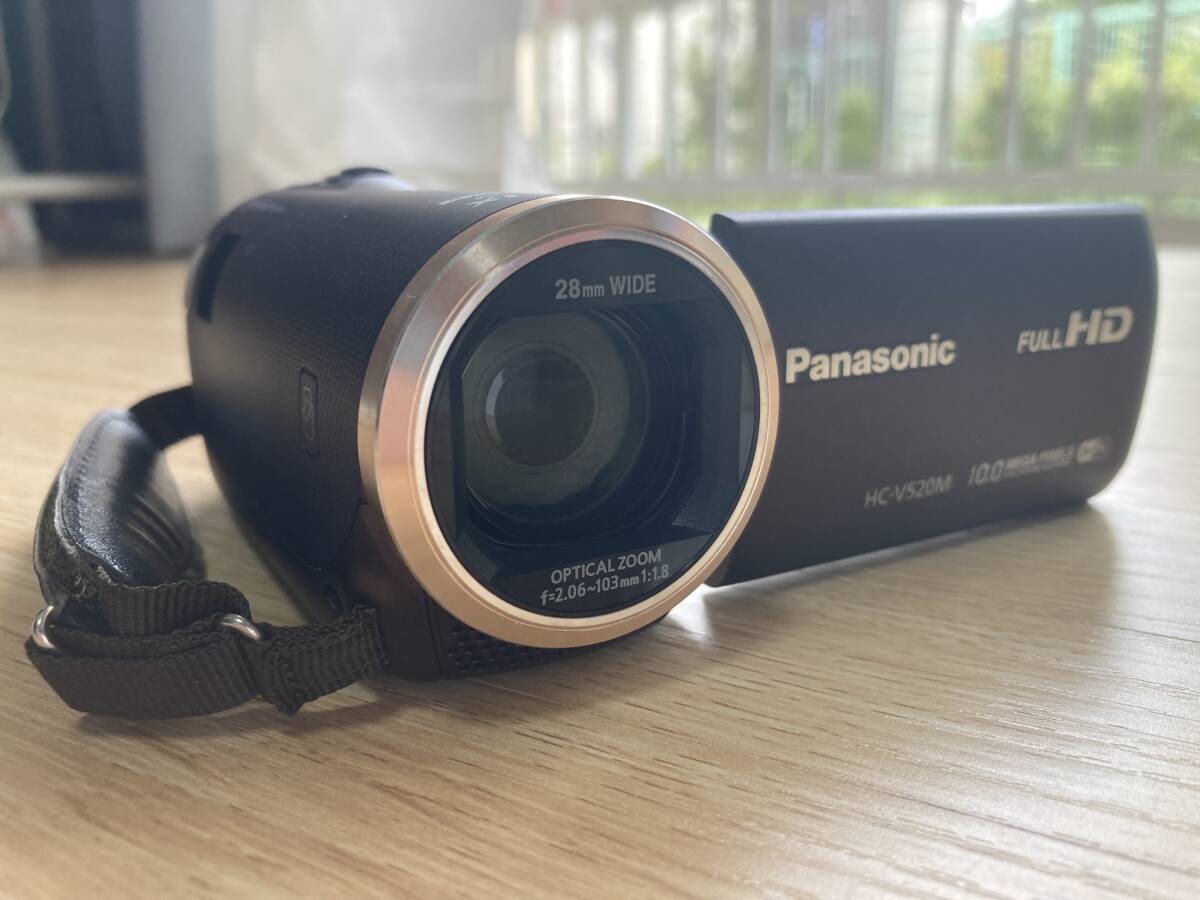 PanasonicHC-V520M FULLHD ビデオカメラ/ネイビーブラック Yahoo!オークション -「panasonic ビデオカメラ hc-v520m」の