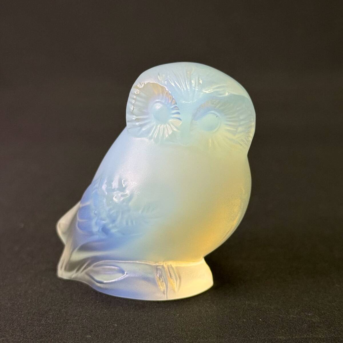 LALIQUE フクロウ オパールセント Yahoo!オークション -「ラリック オパールセント」の落札相場