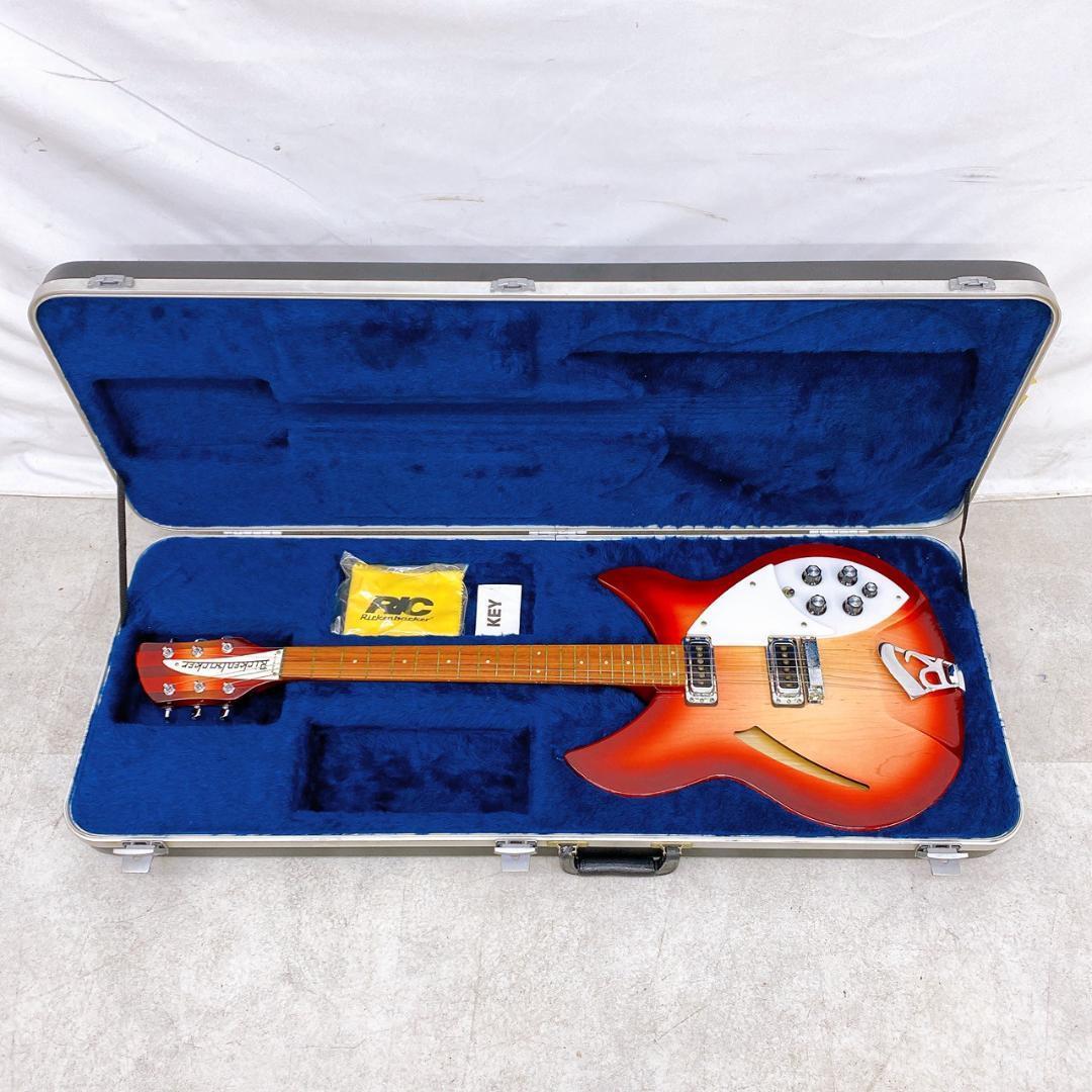 Rickenbacker 360 リッケンバッカー fireglo ハードケース Yahoo!オークション -「rickenbacker リッケンバッカー ケース