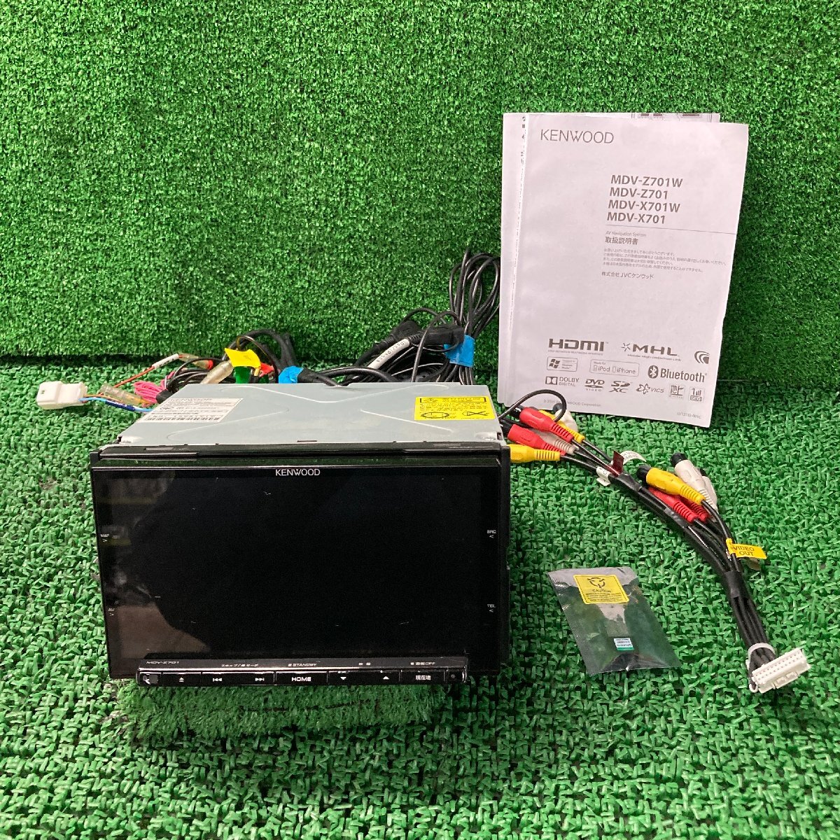 KENWOOD ナビ 地図:2013+HDR V203GR＋ETC+バックカメラ