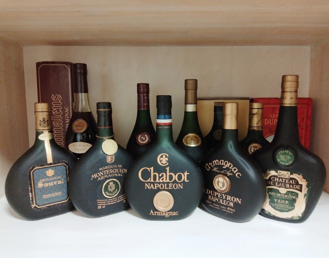 未開封 古酒 洋酒 ブランデー 2本まとめて Yahoo!オークション -「古酒」(アルマニャック) (ブランデー)の
