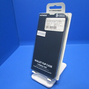 Galaxy純正 Galaxy A20 Wallet Flip Case 手帳型 ケース ブラック カードポケット付き オートスリープ機能 サムスン SAMSUNG ★e