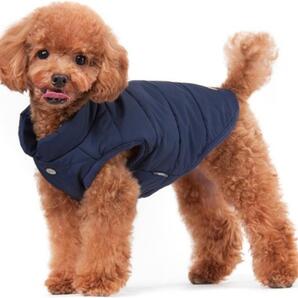 Emfay ペット服 犬服 コート ジャケット ダウン ボタン留めタイプ 防寒