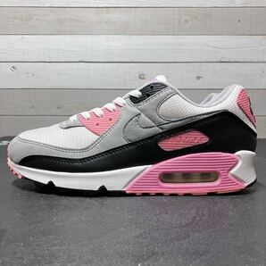 27.5cm NIKE AIR MAX 90 WHITE BLACK PINK CD0881-101 ナイキ エア マックス ホワイト ブラック ピンク