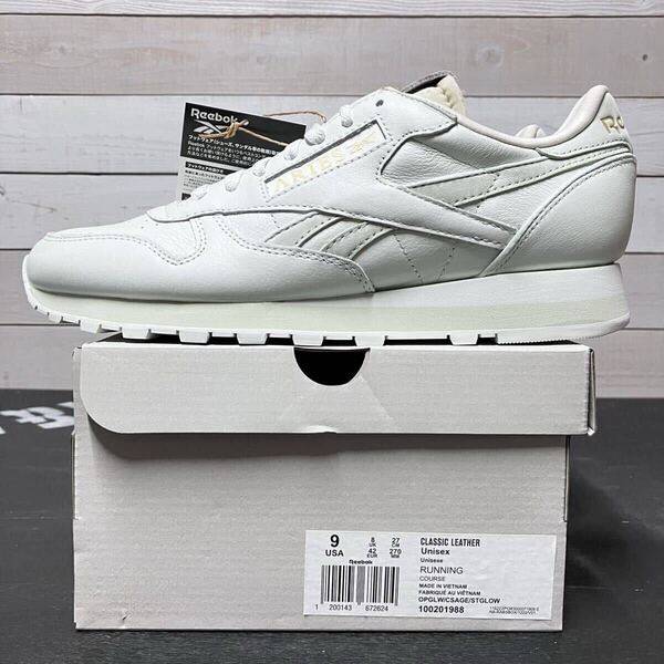 27cm REEBOK CLASSIC LEATHER AREIS 100201988 リーボック クラシック レザー アリーズ