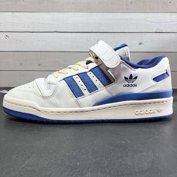 27cm adidas FORUM 84 LOW S23764 アディダス フォーラム ロー カット WHITE BLUE ホワイト ブルー