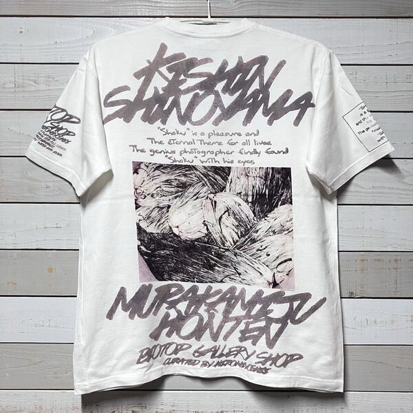 SIZE L BIOTOP KISHIN SHINOYAMA TEE SHIRT ビオトープ 篠山紀信 ホワイト Tシャツ