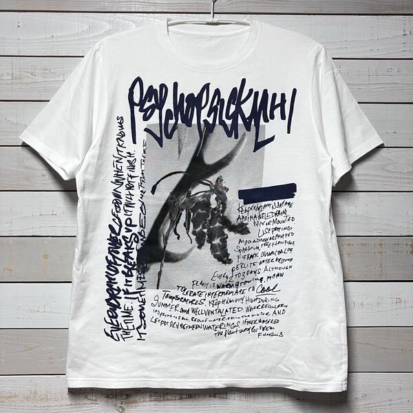 SIZE L THE POOL AOYAMA YOICHIRO UCHIDA WHITE TEE SHIRT プール青山 内田洋一朗 ホワイト Tシャツ FRAGMENT