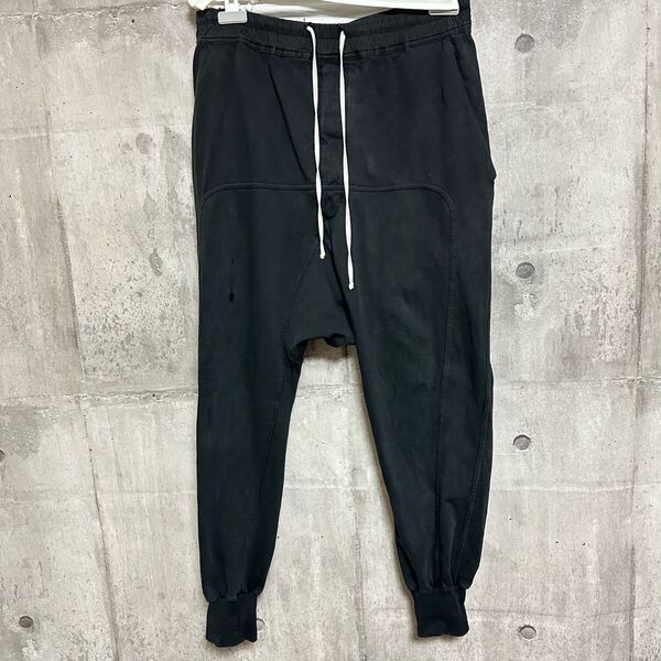 1円 22ss RICK OWENS DRKSHDW prisoner pants サルエルパンツ メンズ ブラック 黒 パンツ パンツ リックオウエンス ダークシャドウ M