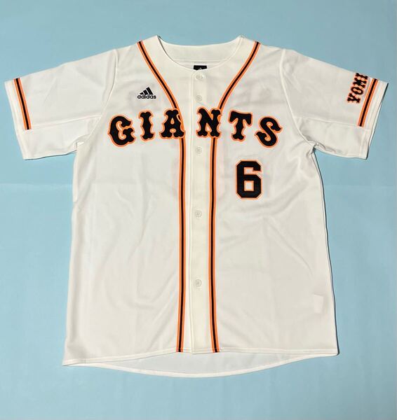 送料無料 即決 読売ジャイアンツ 坂本勇人選手ユニフォーム Mサイズ フル刺繍 adidas