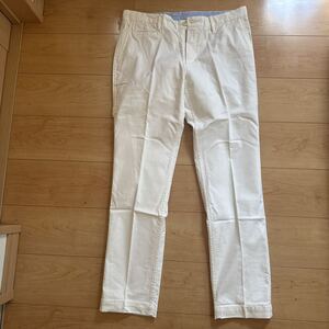 キャロウェイ ゴルフ ストレッチ スリムフィット ホワイト パンツ ゴルフウェア L W82