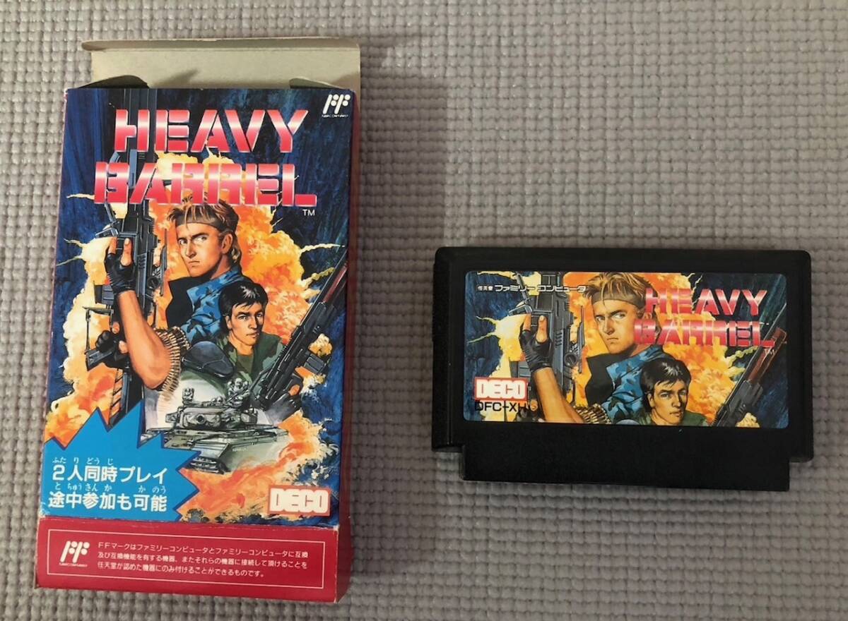 FCソフト ヘビーバレル 箱説ハガキあり Yahoo!オークション -「ヘビーバレル fc」(タイトル