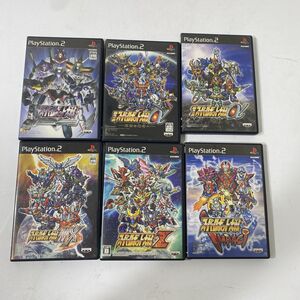 読込確認済み PlayStation2 PS2 第2次 第3次 スーパーロボット大戦 α MX Z ソフト 6点まとめて【送料無料】A0001S6036/0719