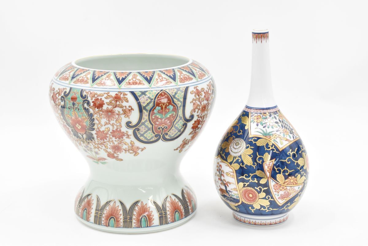 有田焼 其泉(きせん) 花器 未使用 Yahoo!オークション -「有田焼其泉」(日本の陶磁) (陶芸)の落札