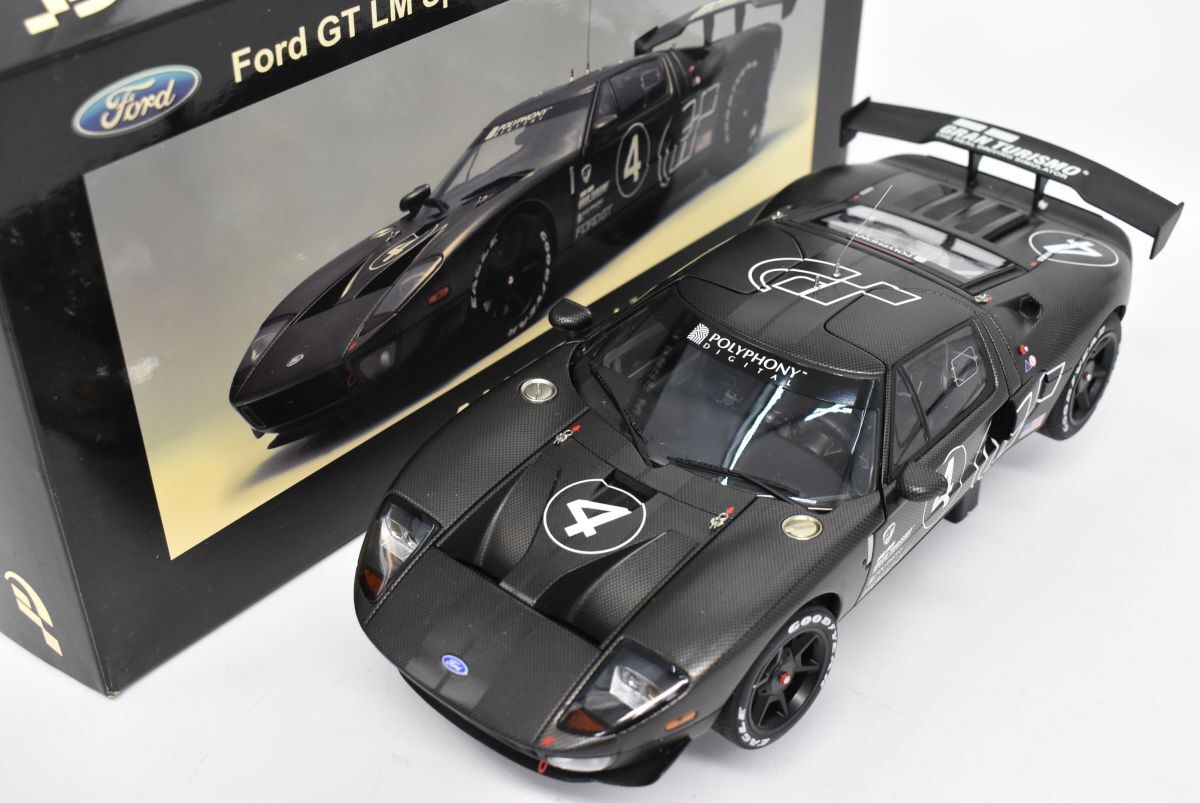 ジャンク オートアート 1/18 フォードGT 2004 オートアート コンポジット 1/18 フォード GT ルマン ブルー