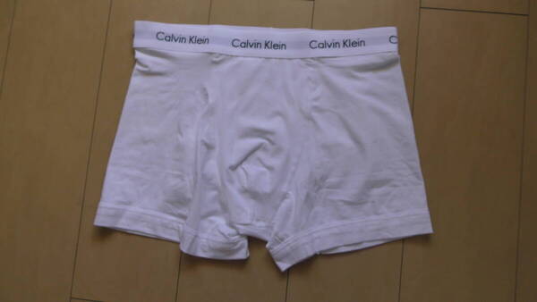 Calvin klein カルバンクライン L サイズ ホワイト ボクサーパンツ メンズインナー メンズ下着 男性下着