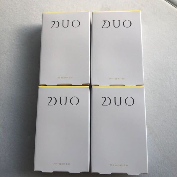 100g×4 DUO デュオ ザ リペアバー a 枠練り洗顔石鹸 洗顔ネット付き