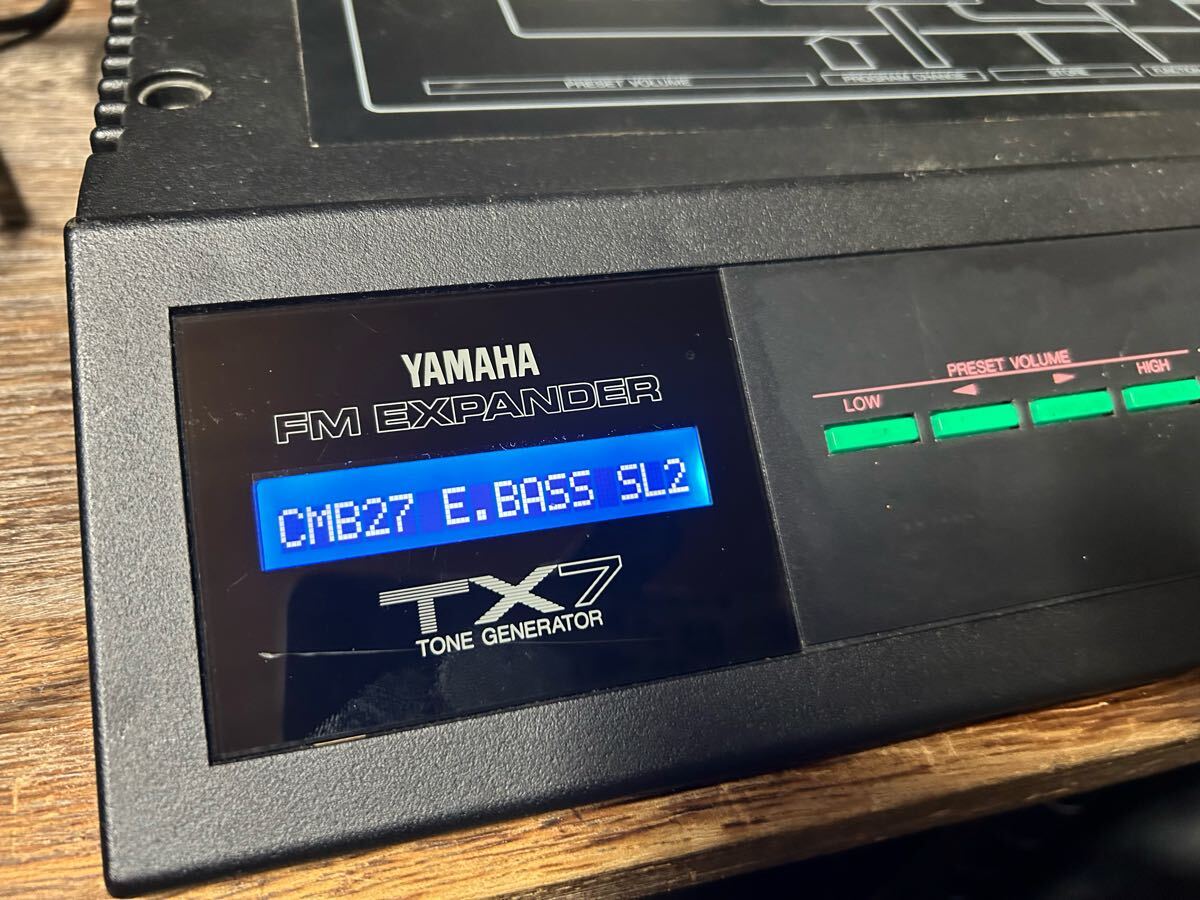 希少!Yamaha TX-7 訳あり Yahoo!オークション -「yamaha tx7」の落札相場・落札価格