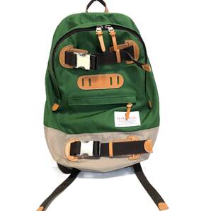【未使用 タグ付き】定価17000円 MAKAVELIC マキャベリック リュック バッグパック グリーン