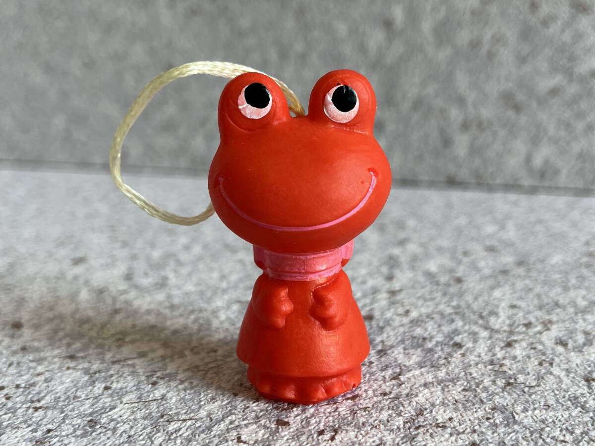ケロちゃん 指人形 コルゲンコーワ 黒色 赤色 ソフビ ビンテージ フィギュア Yahoo!オークション -「コルゲンコーワ ケロちゃん」の落札相場