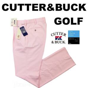■【79】春夏 定価10,890円 カッター&バック ゴルフ -3℃差クール ストライプ パンツ■