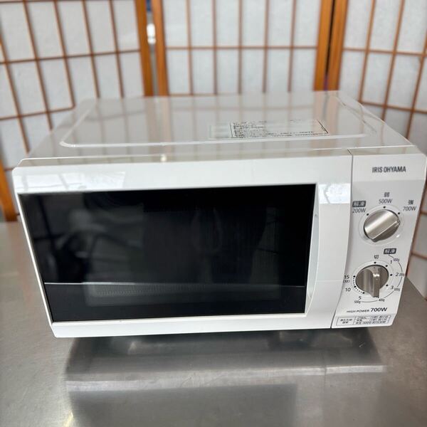 アイリスオーヤマ 電子レンジ IMB-F184-6-WPG 60Hz専用 単機能電子レンジ
