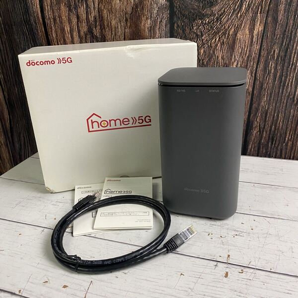docomo home5G NTTドコモ ホームルーター HR01ネットワーク機器 Wi-Fi