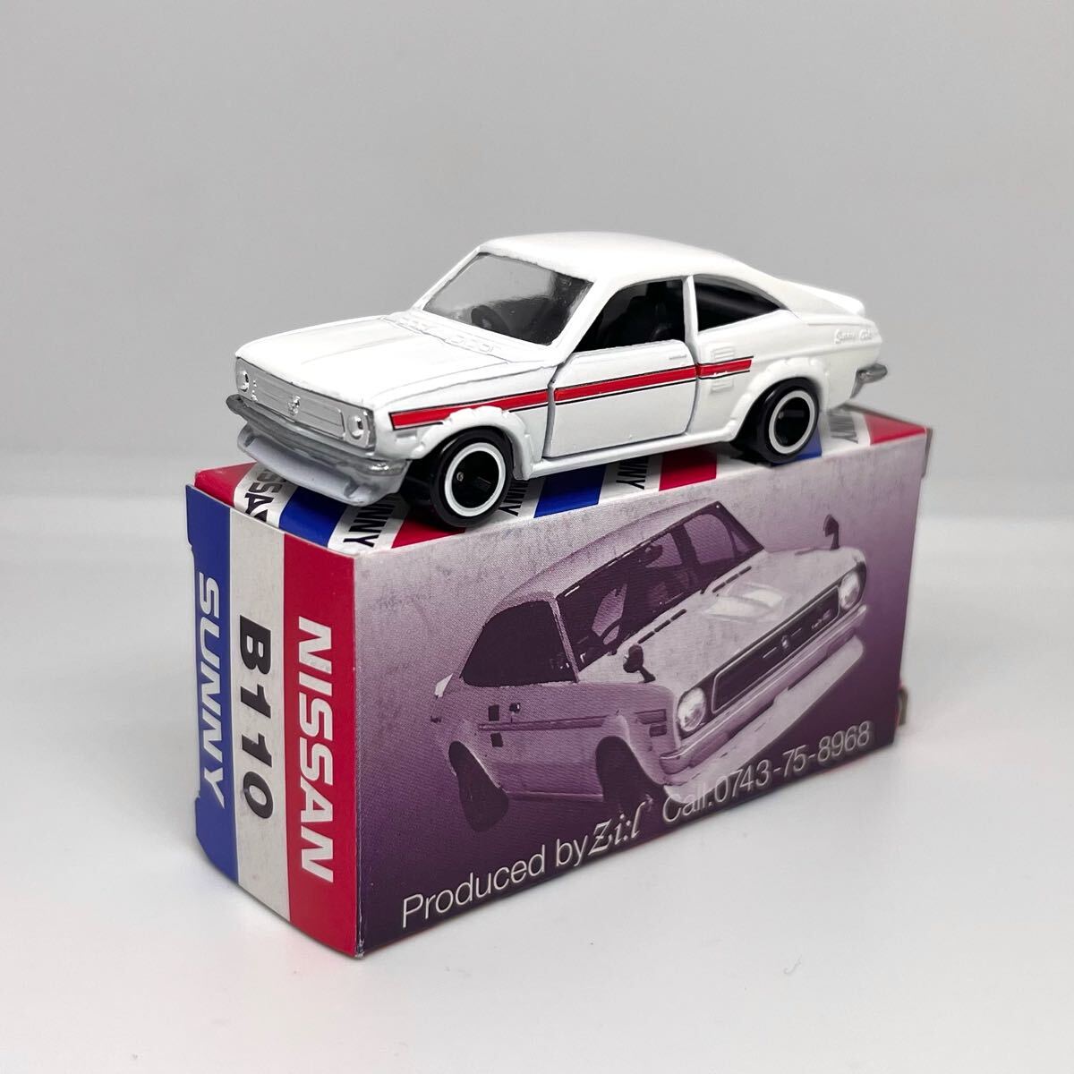 トミカNissan B110 ホワイト仕様日本製 Yahoo!オークション -「b110サニー」(ミニカー) の落札相場