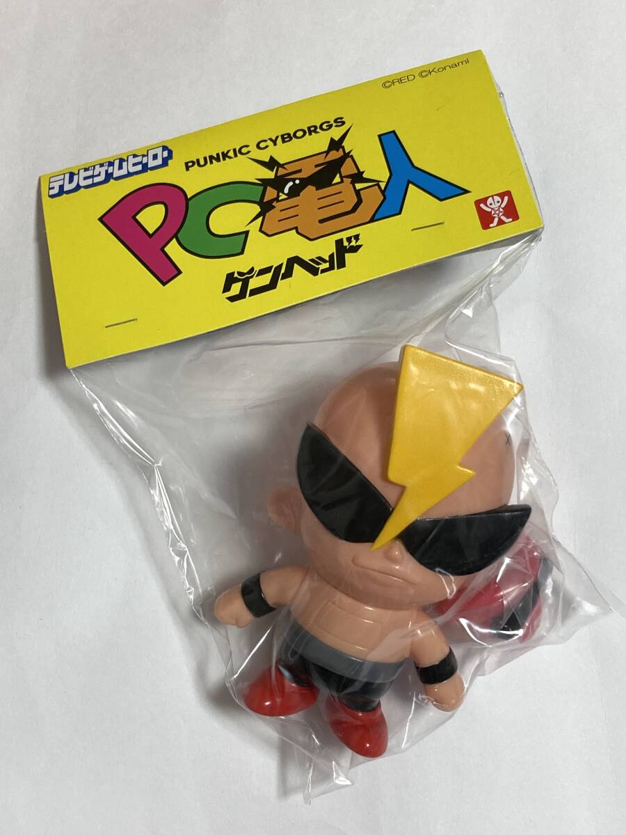 新品 UNCUT PC原人 ソフビ ワンフェス2025S ファミコン ワンフェス 2025 夏 UNCUT テレビゲームヒーロー PC原人 コナミ