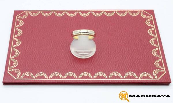 ◆◇【美品】Cartier カルティエ トリニティ スリーカラー ウェディングリング Au750/8号◇◆