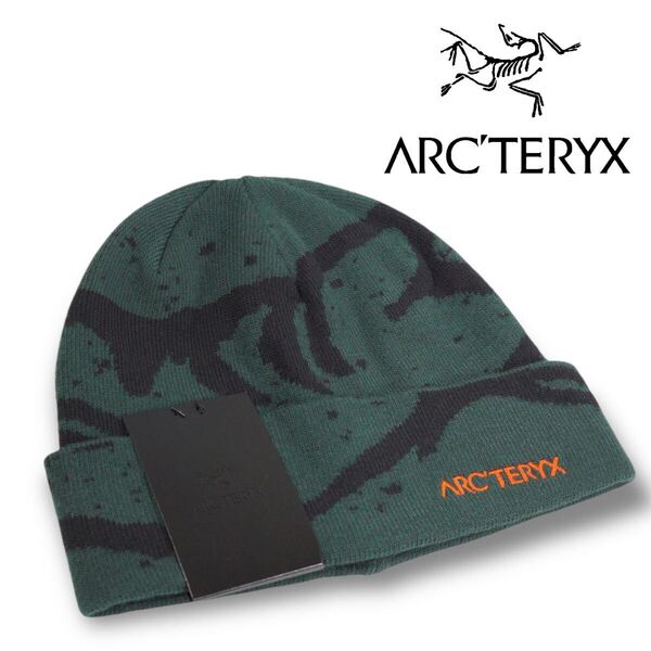 ◆正規品◆ Arc’teryx GROTTO TOQUE Eden Black アークテリクス グロットトーク ニットキャップ ビーニー ニット帽