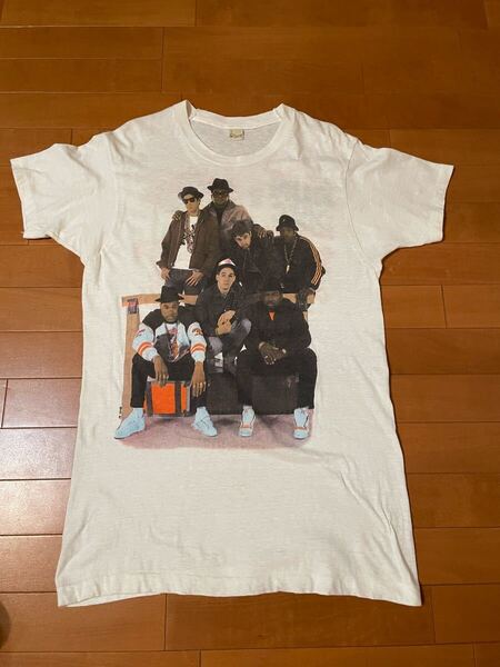 激レア『RUN DMC』×『BEASTIE BOYS』TOGETHER FOREVER TOUR TEE ビースティーボーイズ VINTAGE ヴィンテージ ラップT バンドT 古着 L