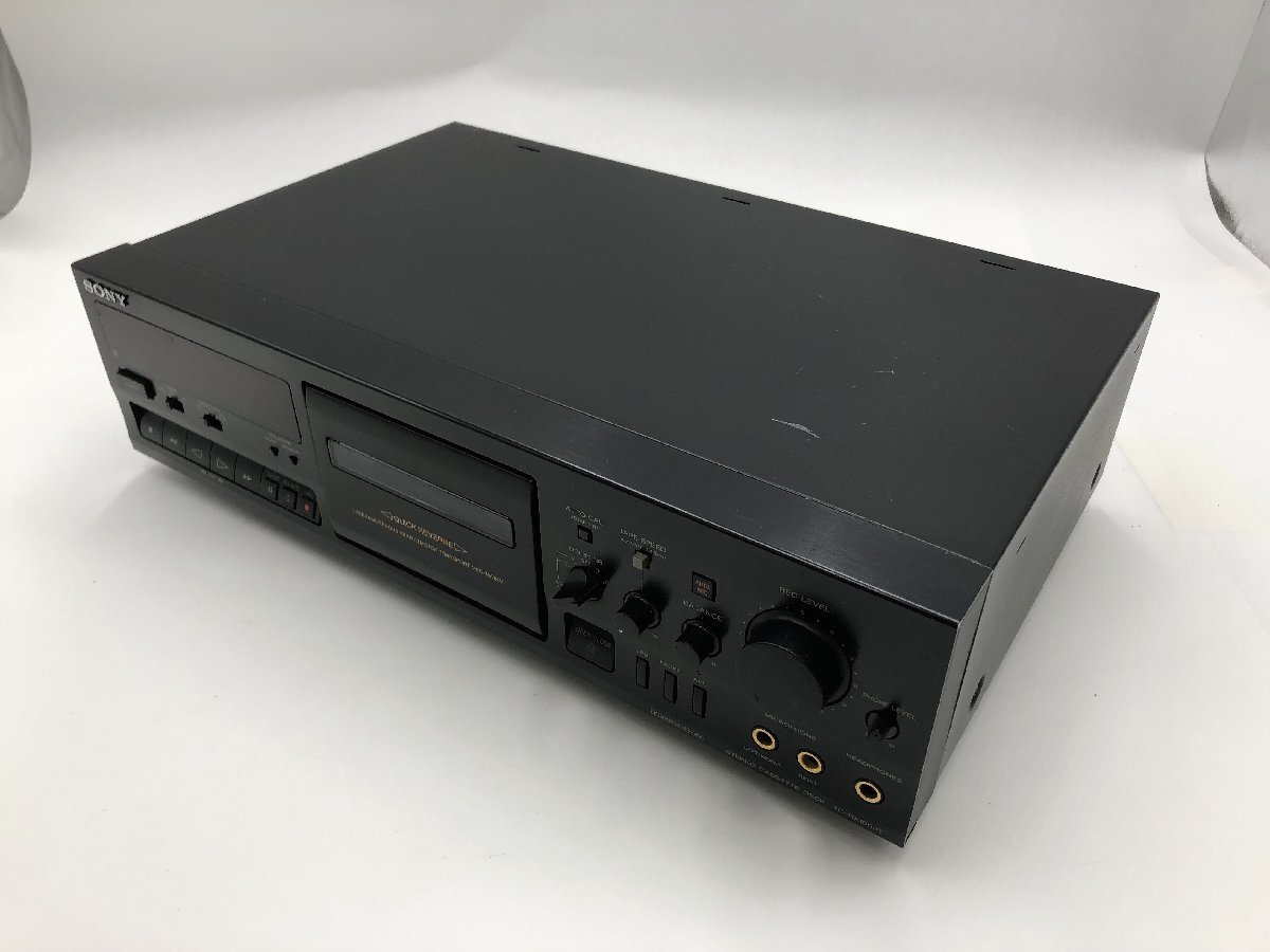 【カセットデッキ】 SONY TC-RX711 リモコン付　ジャンク品 カセットデッキ】 SONY TC-RX711 リモコン付 ジャンク品 - メルカリ