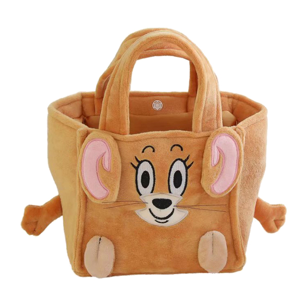 トムとジェリー ミニトートバッグ ジェリー デザイン ランチバッグ バッグ カバン 鞄 かばん ミニ 小さい キャラクター TOM AND JERRY