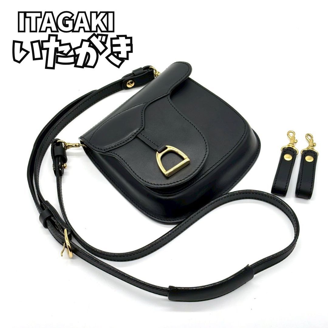 【美品】 ITAGAKI イタガキ ハンドバッグ オールレザー ブラック 黒 2025年最新】Yahoo!オークション -イタガキ バッグの中古品