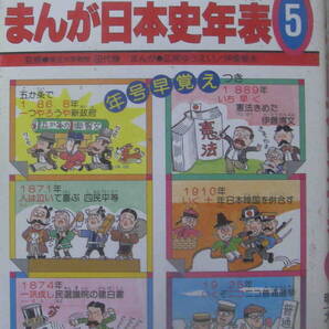 【監修】田代脩【漫画】広岡ゆうえい・伊東章夫★「まんが日本史年表5 明治大正時代」学研