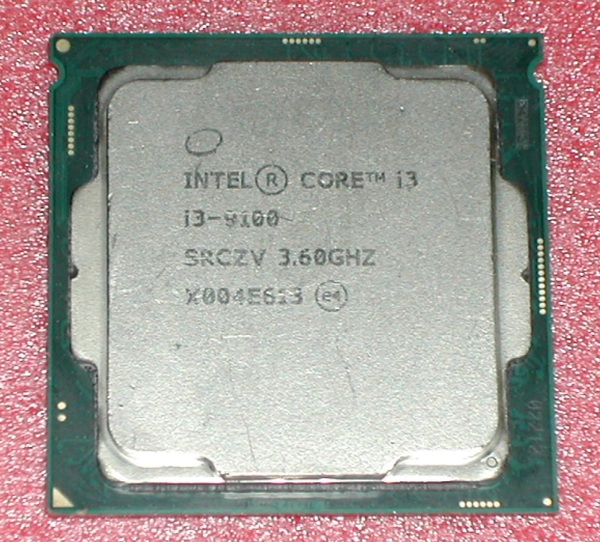 ジャンクCPU Core i3 9100 LGA1151