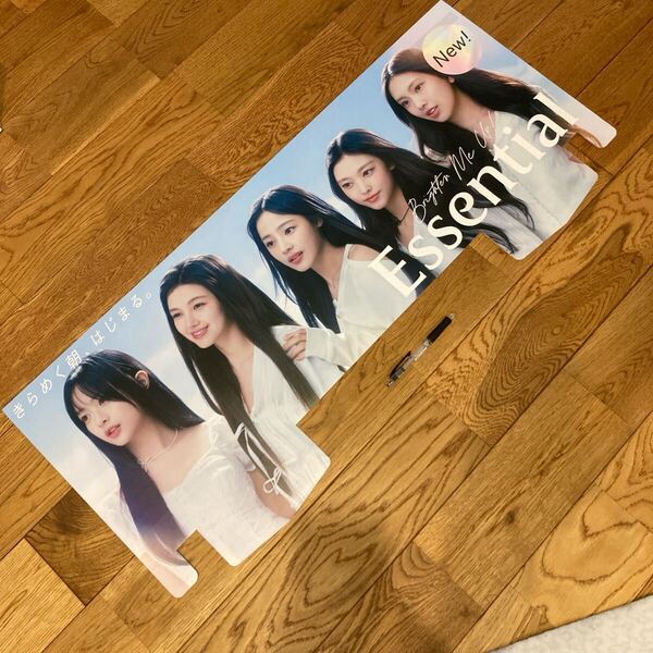 即決★送料無料 非売品 ニュージーンズ Newjeans Essential ポップ 販促品