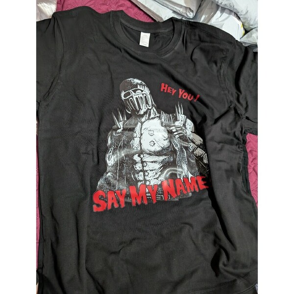 北斗の拳 SAY MY NAME!Tシャツ L ジャギ